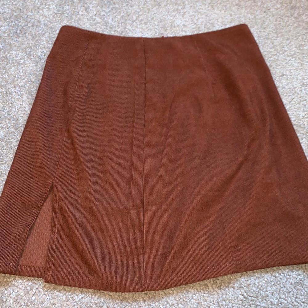 Corduroy Skirt